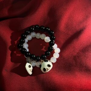 Yin-Yang Pandas Bracelets (Pair)
